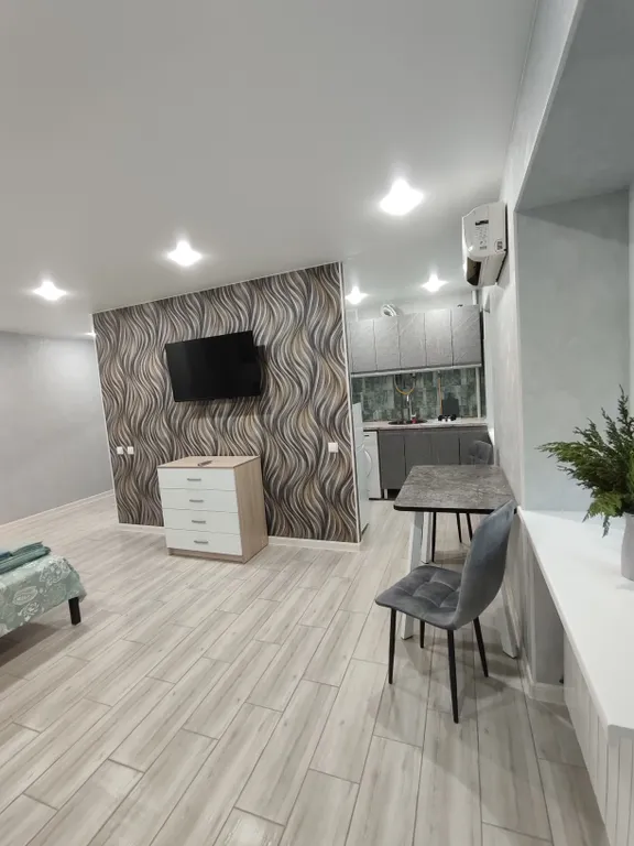 Студия после ремонта, вода 24/7