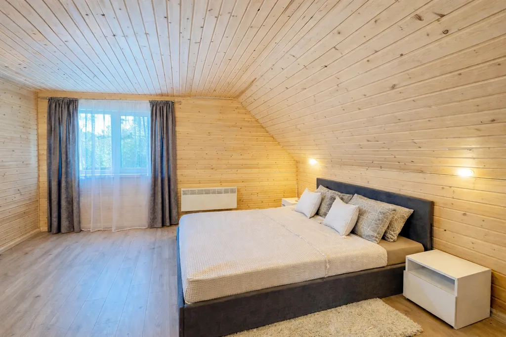 Мансардный этаж в скандинавском стиле