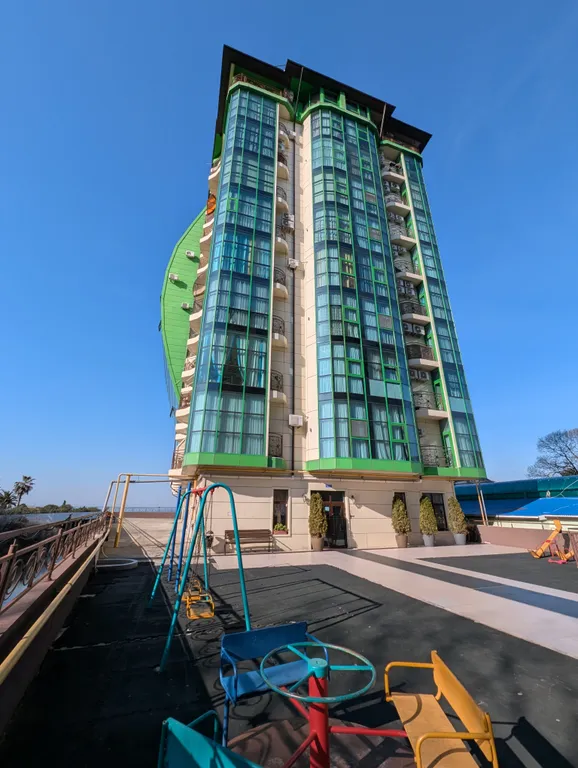 Квартира Квартира Cтудия на первой линии у моря со всеми удобствами — Адлер