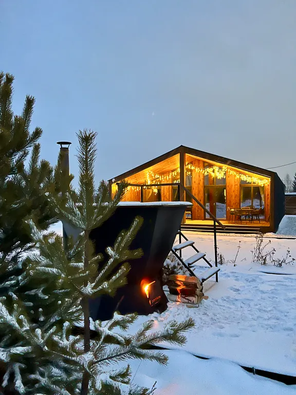 Коттедж с 3 спальнями и чаном — аренда посуточно в Белоярский