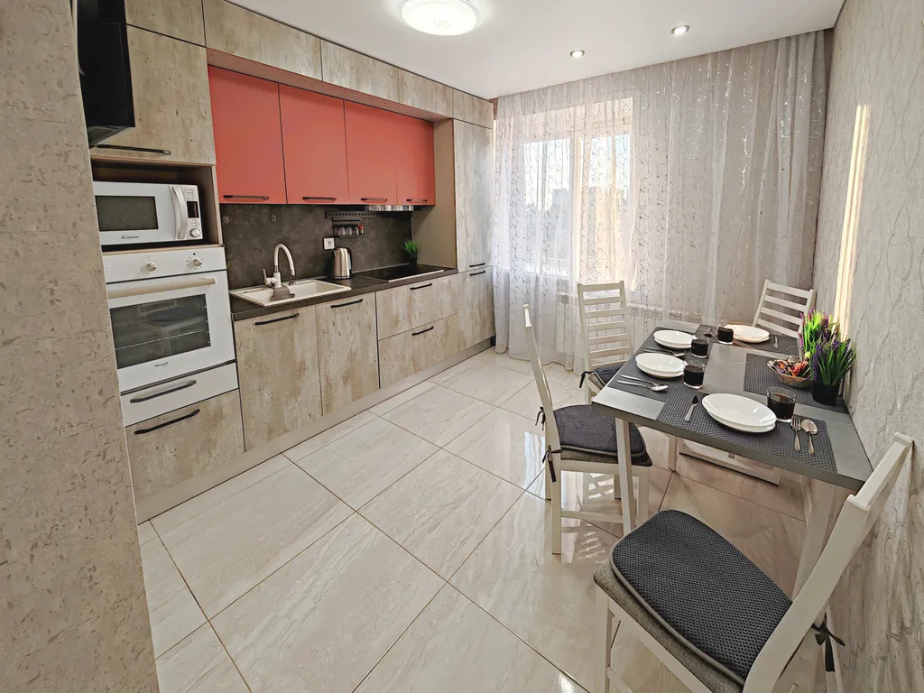 Квартира Сoврeмeннaя дизайнерская двухкомнатная квартира с прекрасным видом — Самара