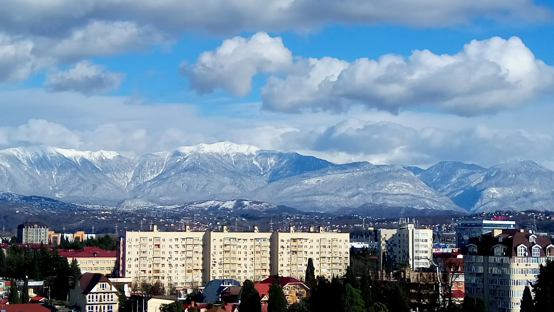 Вид с балкона