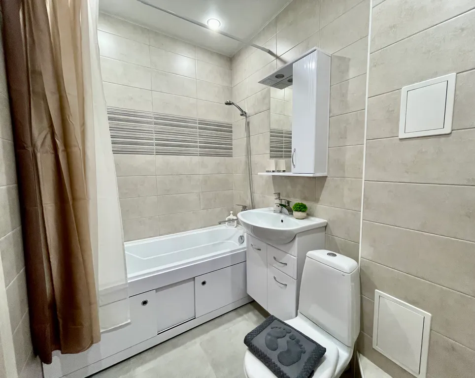 Квартира 1-комнатная квартира в новом доме с видом на Волгу — Самара