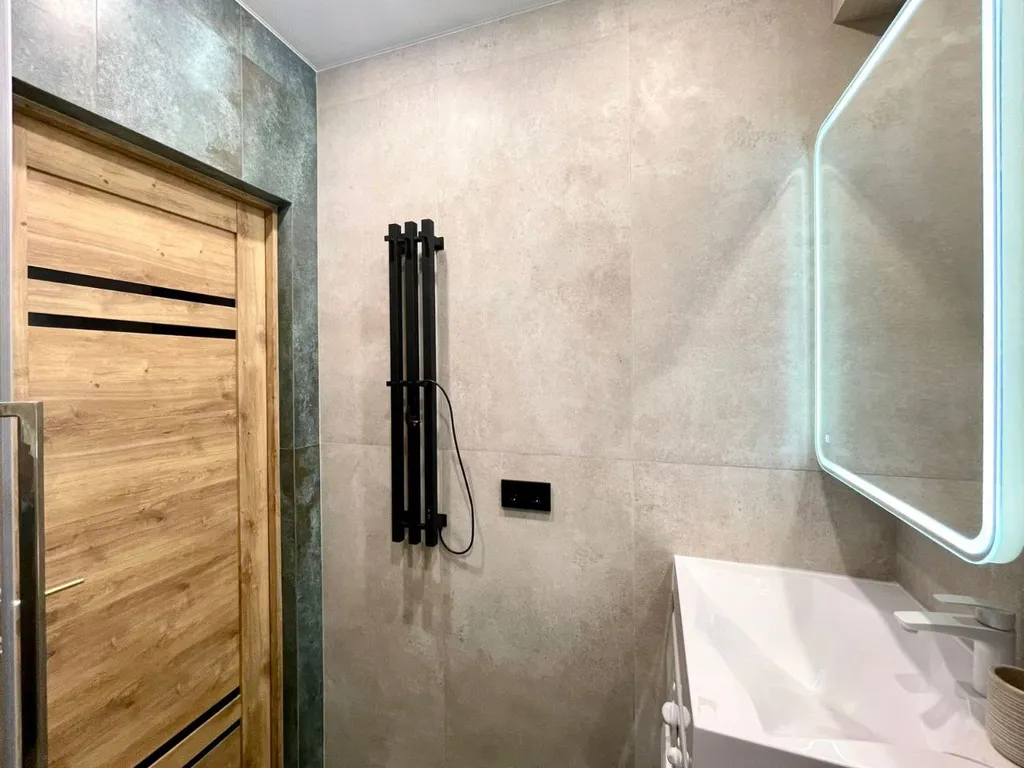 Студия с красивым видом с балкона