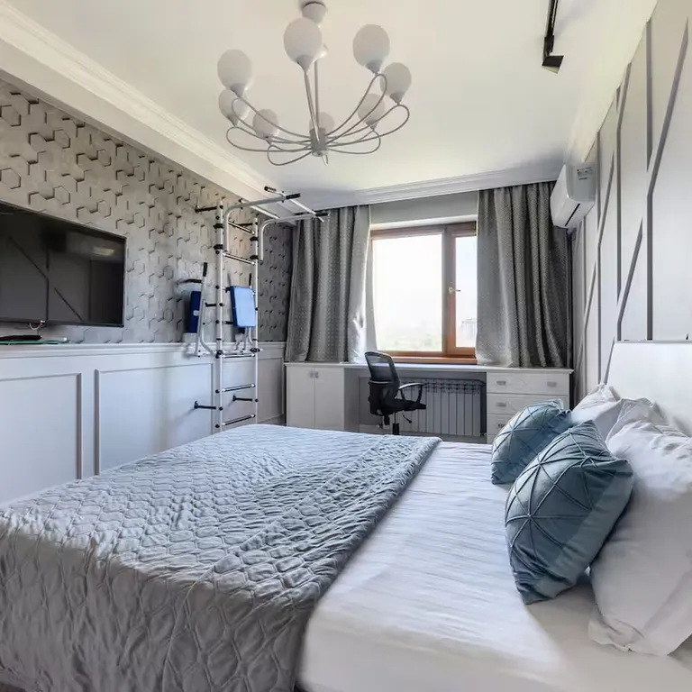 Уютные апартаменты у Арбата с красивым видом на горы