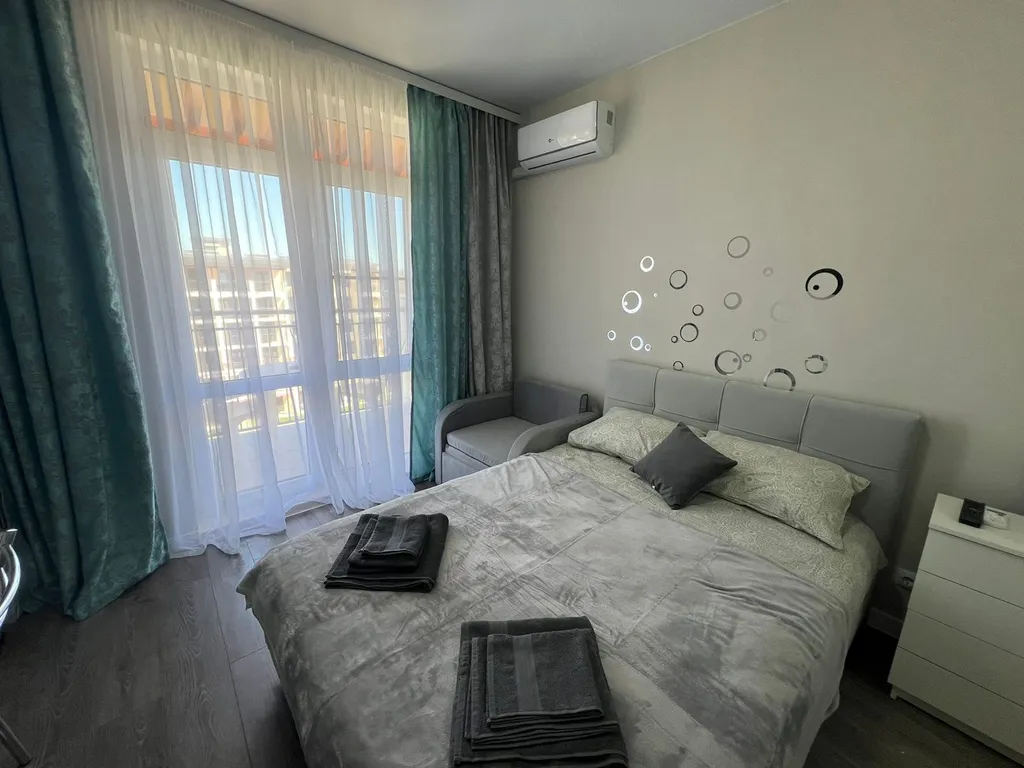 Квартира 398 студия с бассейном для трёх человек — аренда посуточно в Сукко