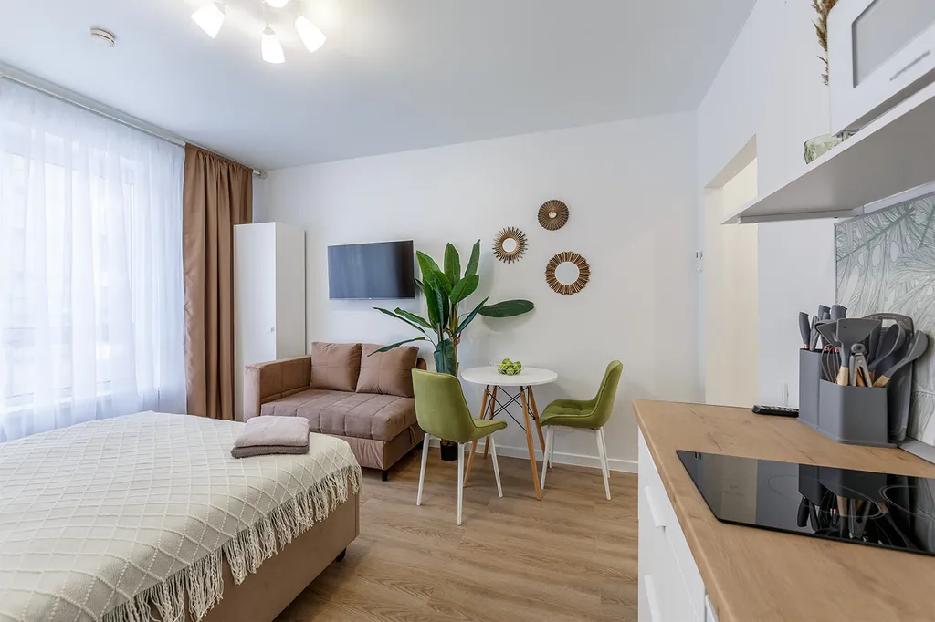 Квартира Квартира Комфортная студия для 3-х — Москва