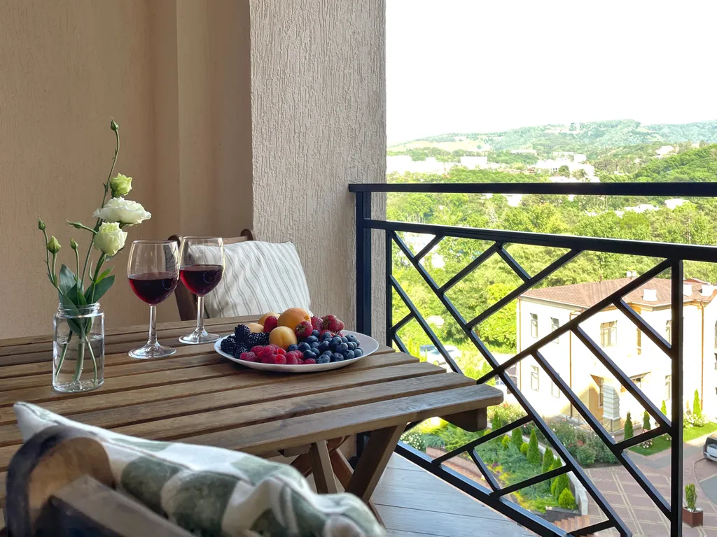 Апартаменты с видом на горы