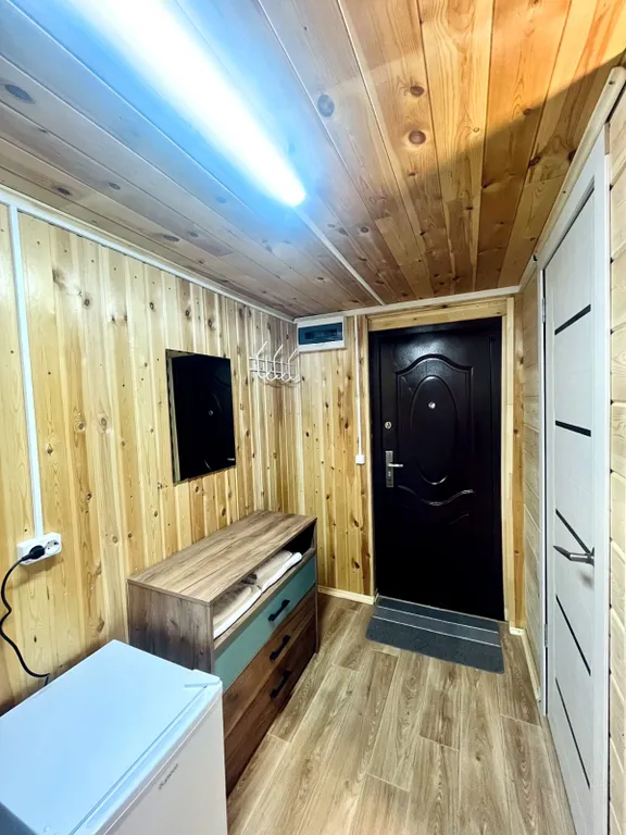 Сосновый отдельный домик