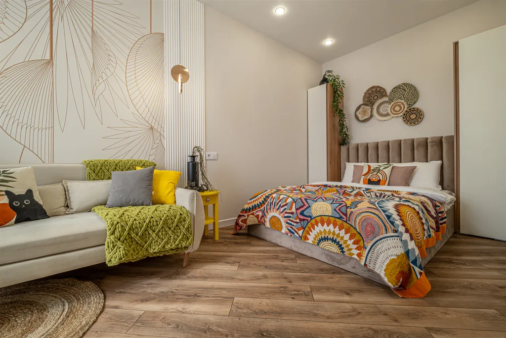 Теплая атмосферная квартира