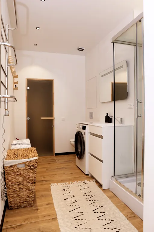 Отличная квартира для большой компании с собственной сауной