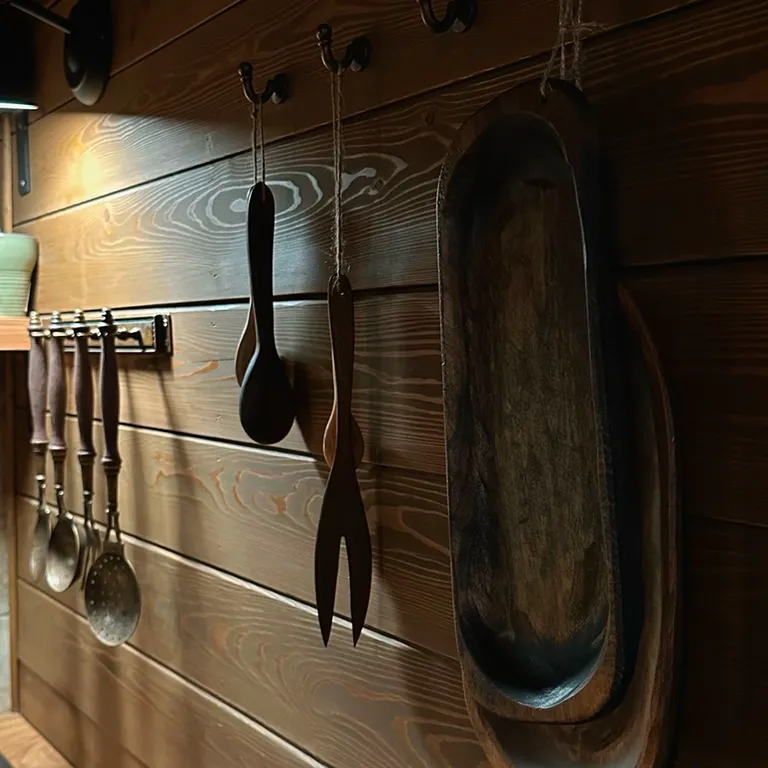 Дом с купелью и камином