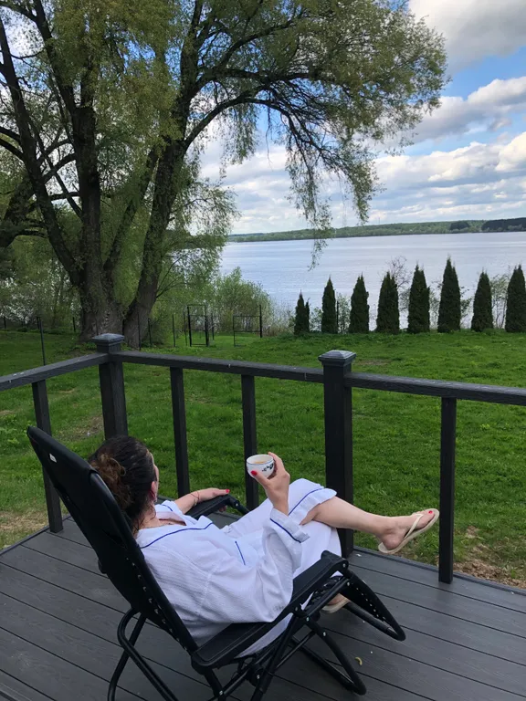 Коттедж Дом на берегу — Можайск