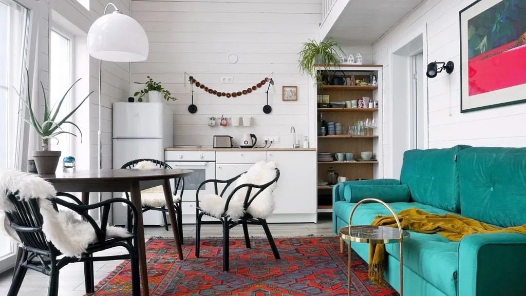 Уютный дом в Болотов деревне