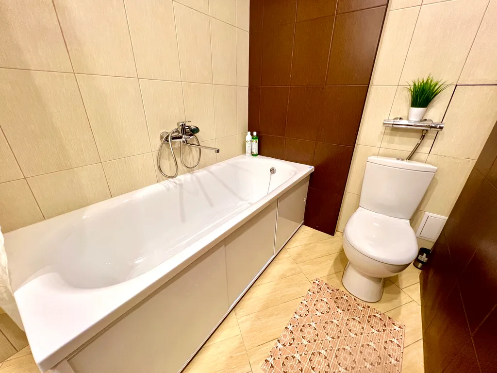 Уютная просторная двушка с видом на реку Волгу