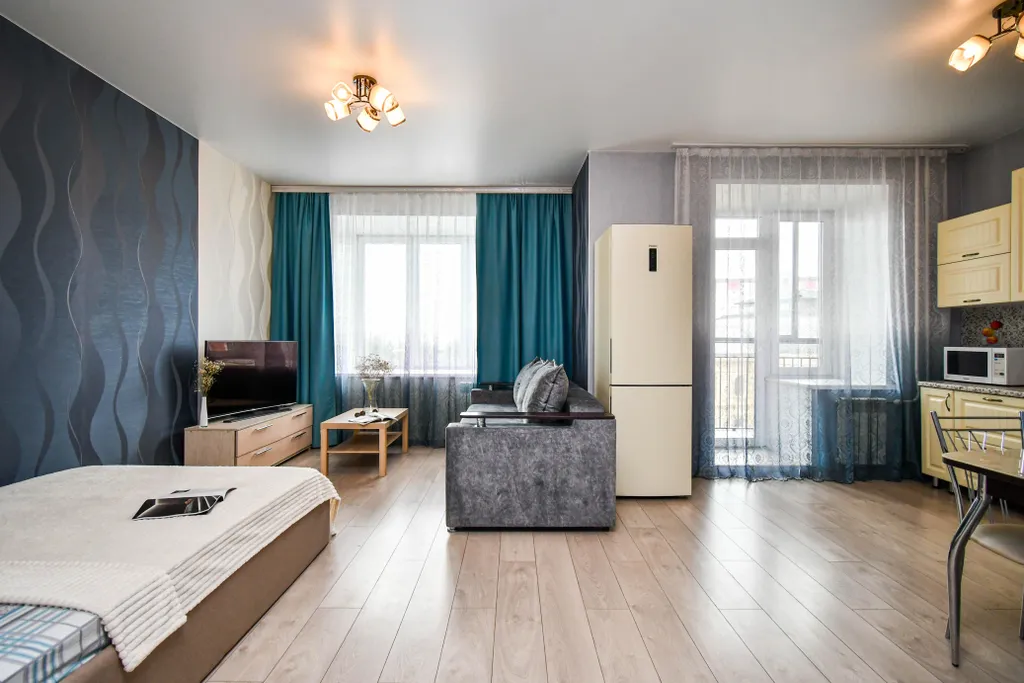 Квартира Квартира Шикарная студия в современном ЖК у ТРЦ "ПокровSky" — Красноярск