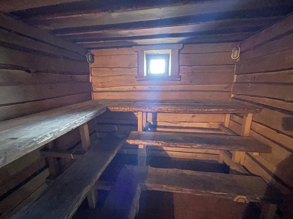 Домик с настоящей русской баней