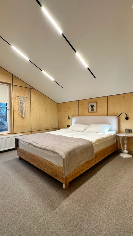 Шикарный Барн с сауной и купелью