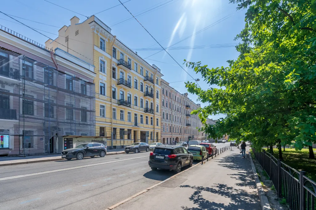 Квартира Квартира Уютная студия у Некрасовского сада — Санкт-Петербург