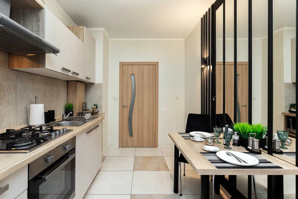 Квартира Апартаменты класс комфорт с видом на реку в центре Рыбной деревни — Калининград