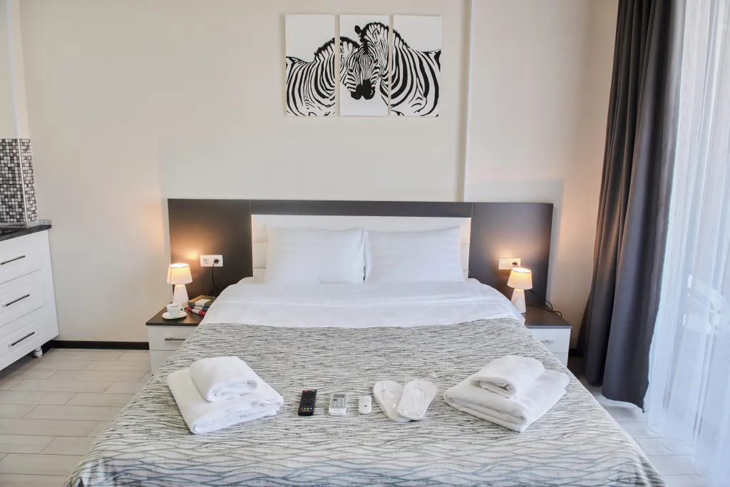 Студия с террасой возле моря