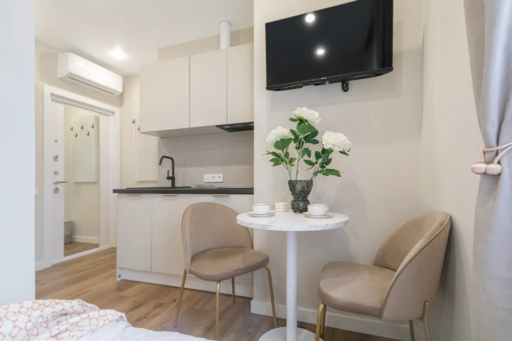 Квартира Квартира Дизaйнeрcкая студия рядом с Инновациoнным цeнтpoм Cколково — Новоивановское