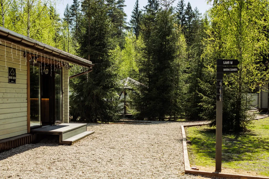 Вилла S/I с видом на вековой лес