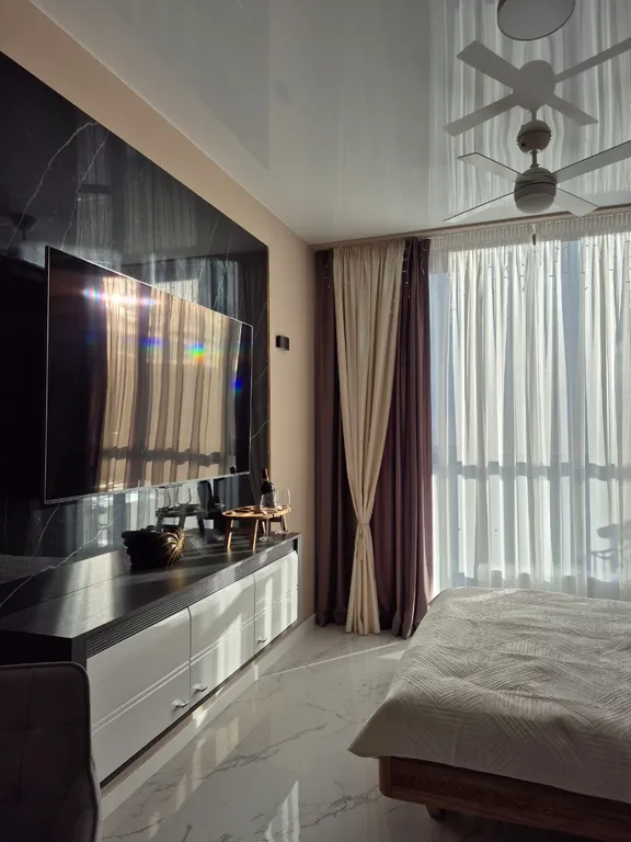 Уютная квартира-студия у моря, первая береговая линия