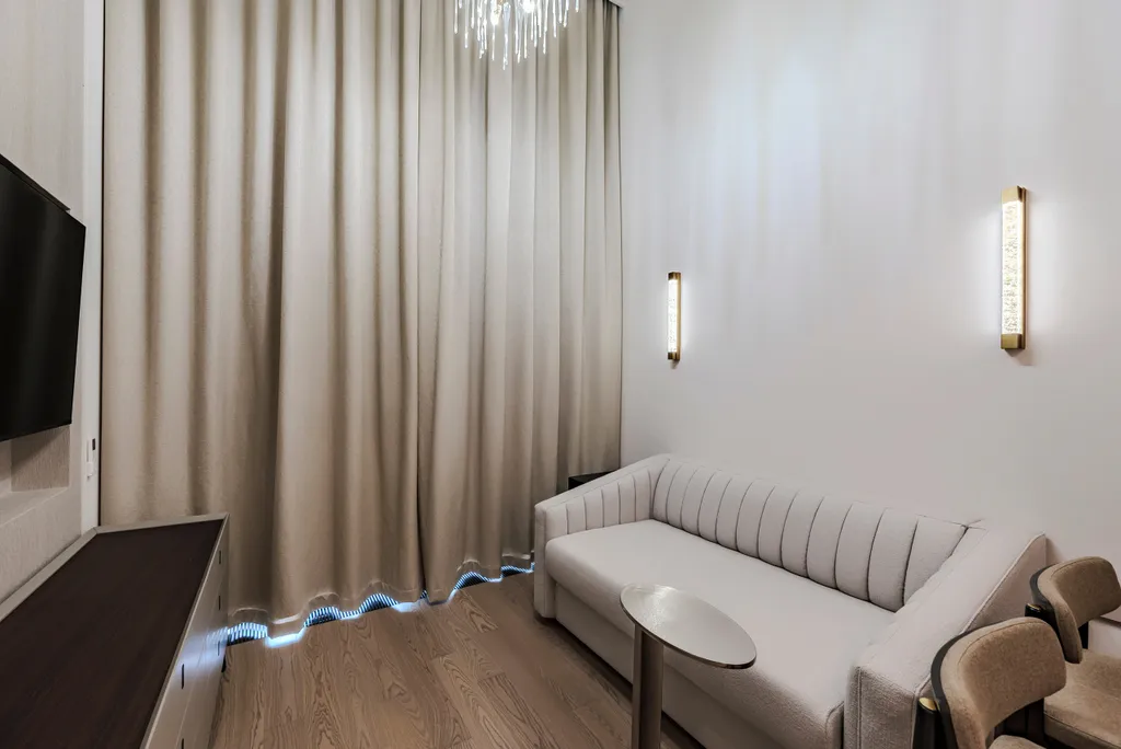 Стильный апартамент в элитном комплексе "Гранд Роял"