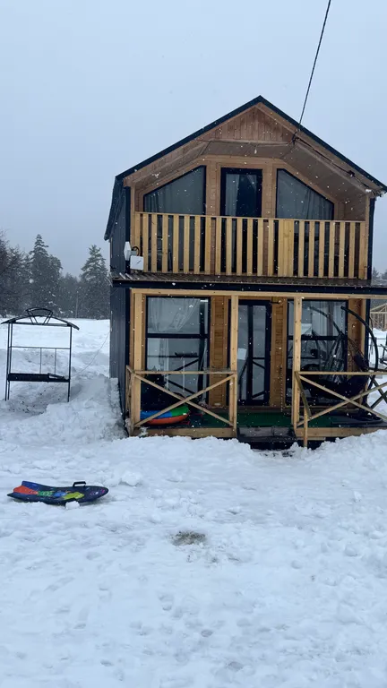 Коттедж Барнхаус с видом на горы Архыз — Архыз