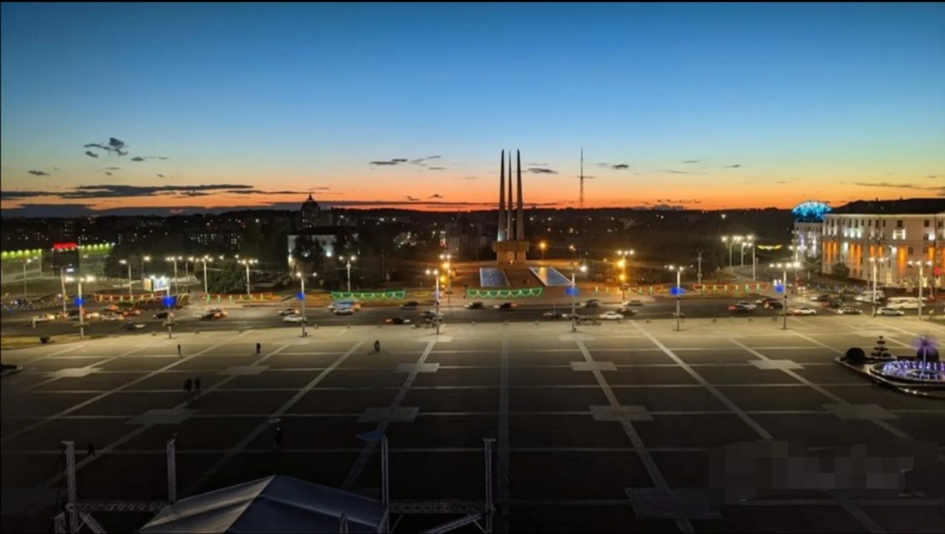 Вид на Площадь Победы