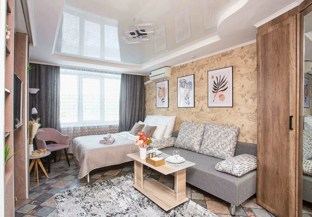 Квартира Уютная студия КГТ рядом с трц Лето — аренда посуточно в Кемерово