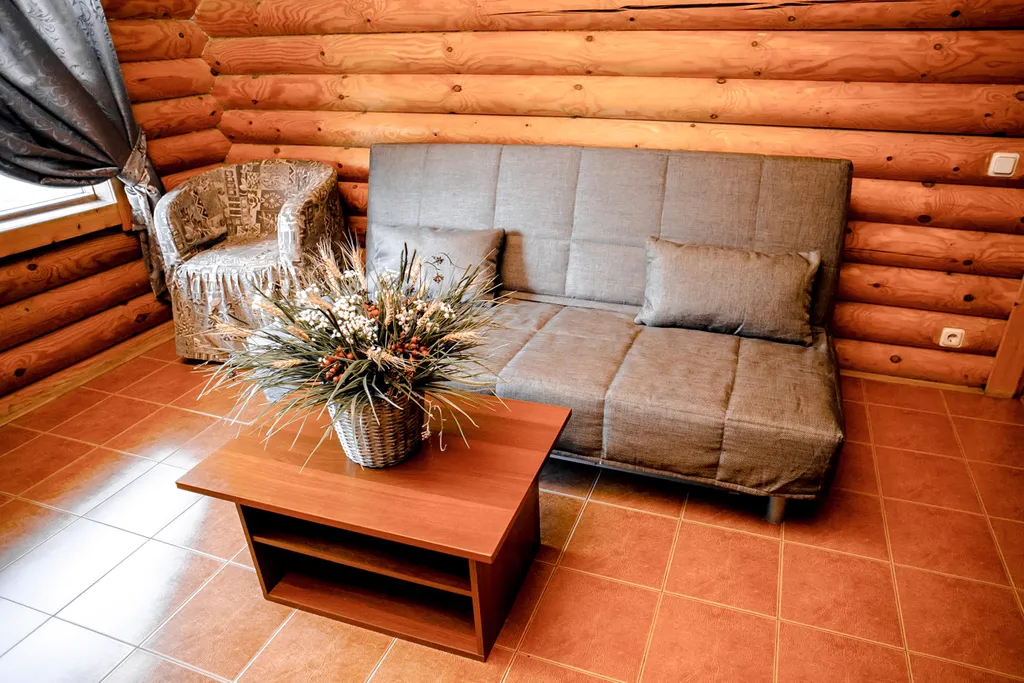 Семейный коттедж с сауной, на тихом берегу озера Воукса