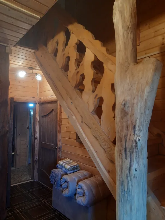 Дом с сауной в деревне