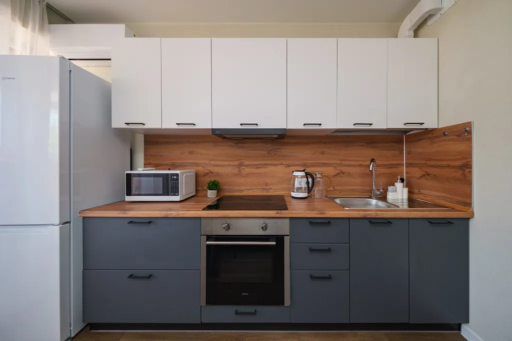 Просторная квартира на берегу моря