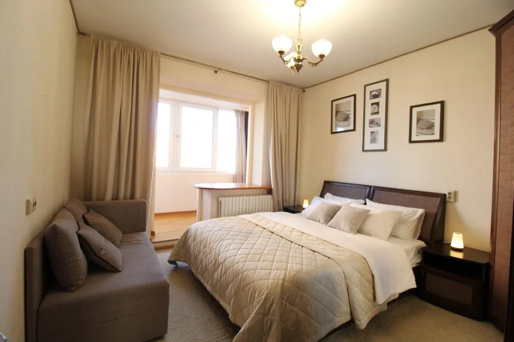 Двухкомнатная квартира в тихом районе