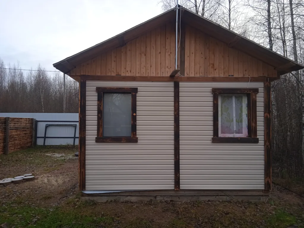 Коттедж Домик в лесу с баней. — Свирьстрой