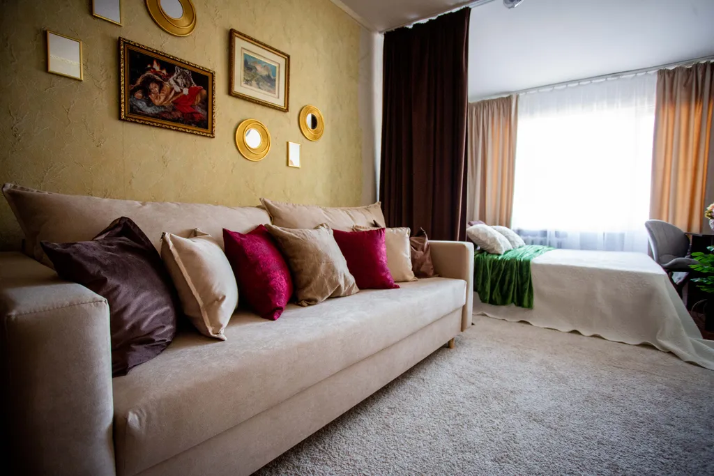 Уютная квартира до 4 гостей у моря в Балтийске, центральный пляж 5 мин