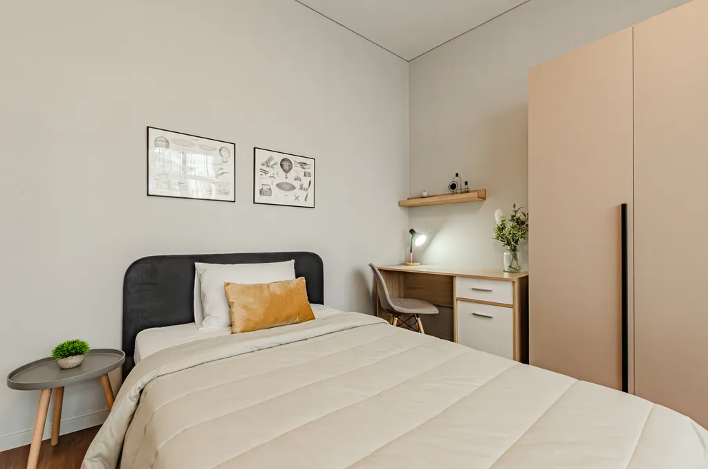 Просторная квартира с закрытым паркингом