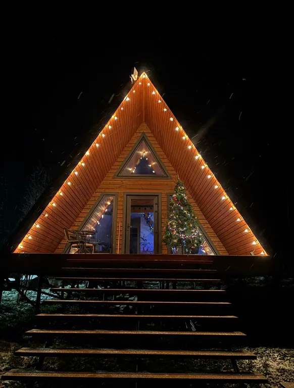 Дом в стиле A-frame
