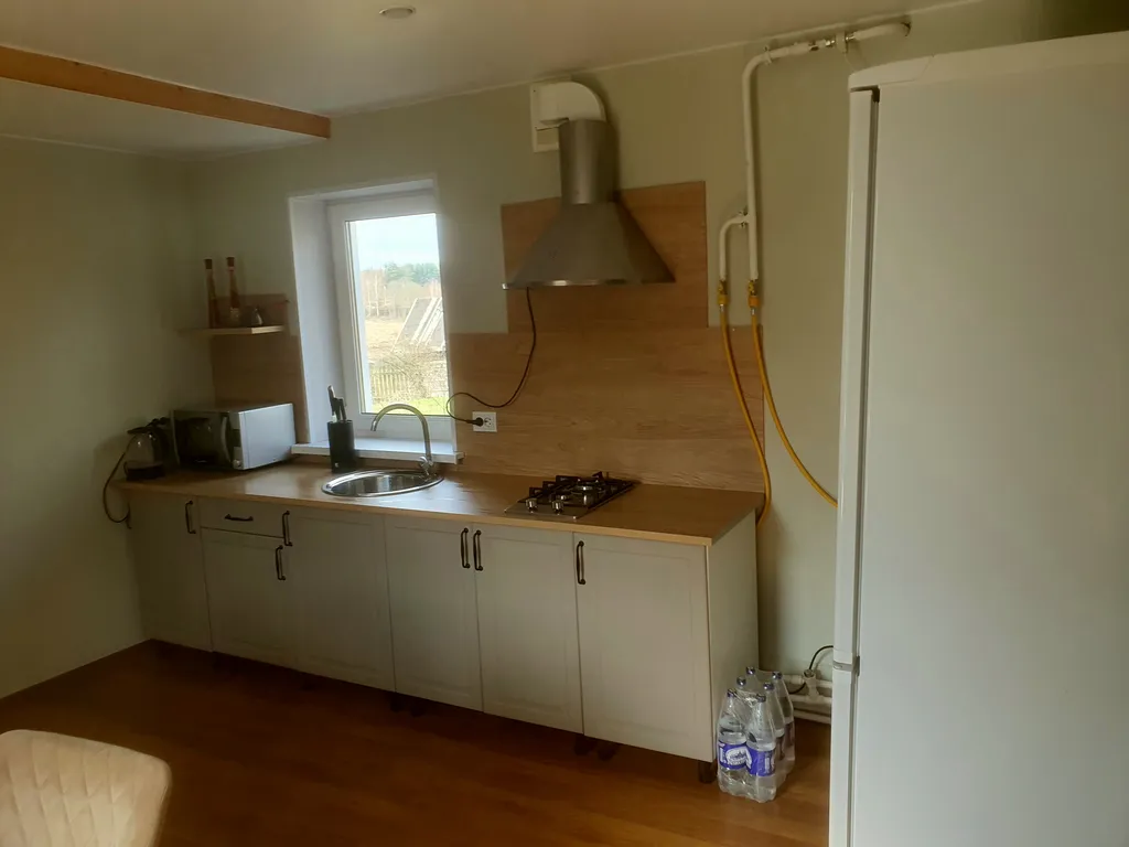 Благоустроенный дом на берегу реки