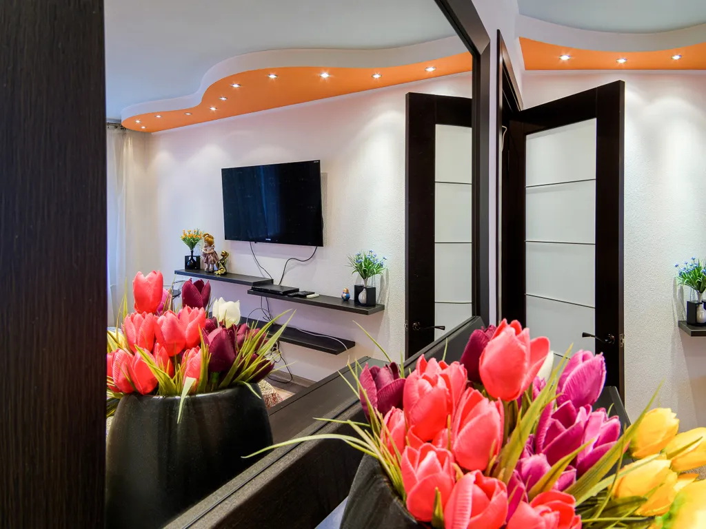 Чистая уютная квартира с тёплыми полами