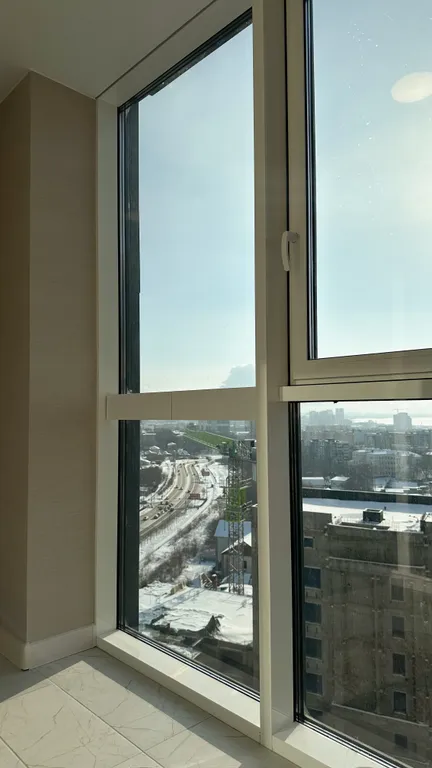 Шикарная, светлая, чистая студия в центре города с видом на Амур