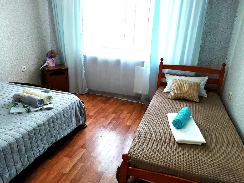 Хорошая двушка, с шикарным вечерним видом на весь город