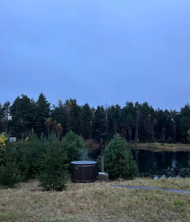 Домик на озере