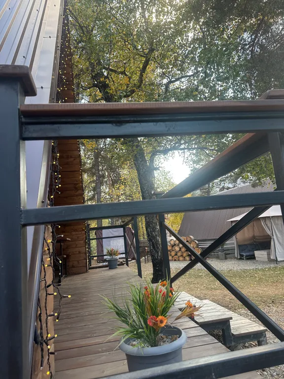 Коттедж Афрейм с видом на горы — Архыз