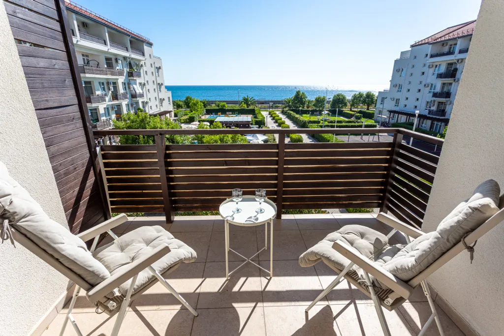 Апартаменты с видом на море и балконом № 305