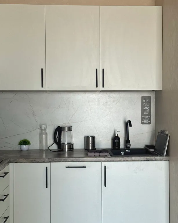 Стильная евродвушка с шикарными видами на город с 22 этажа