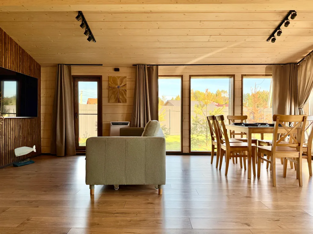 Уютный дом с чаном