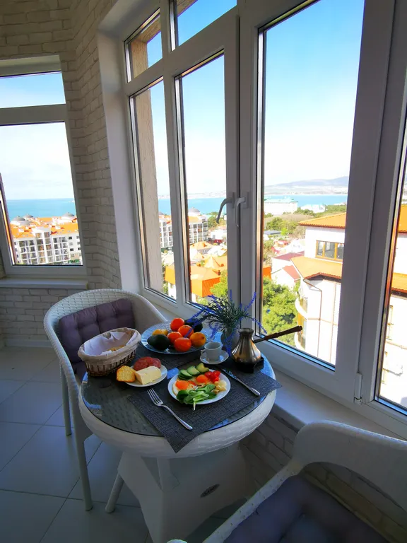 Квартира Уютные апартаменты Paradise с видом на море — Геленджик